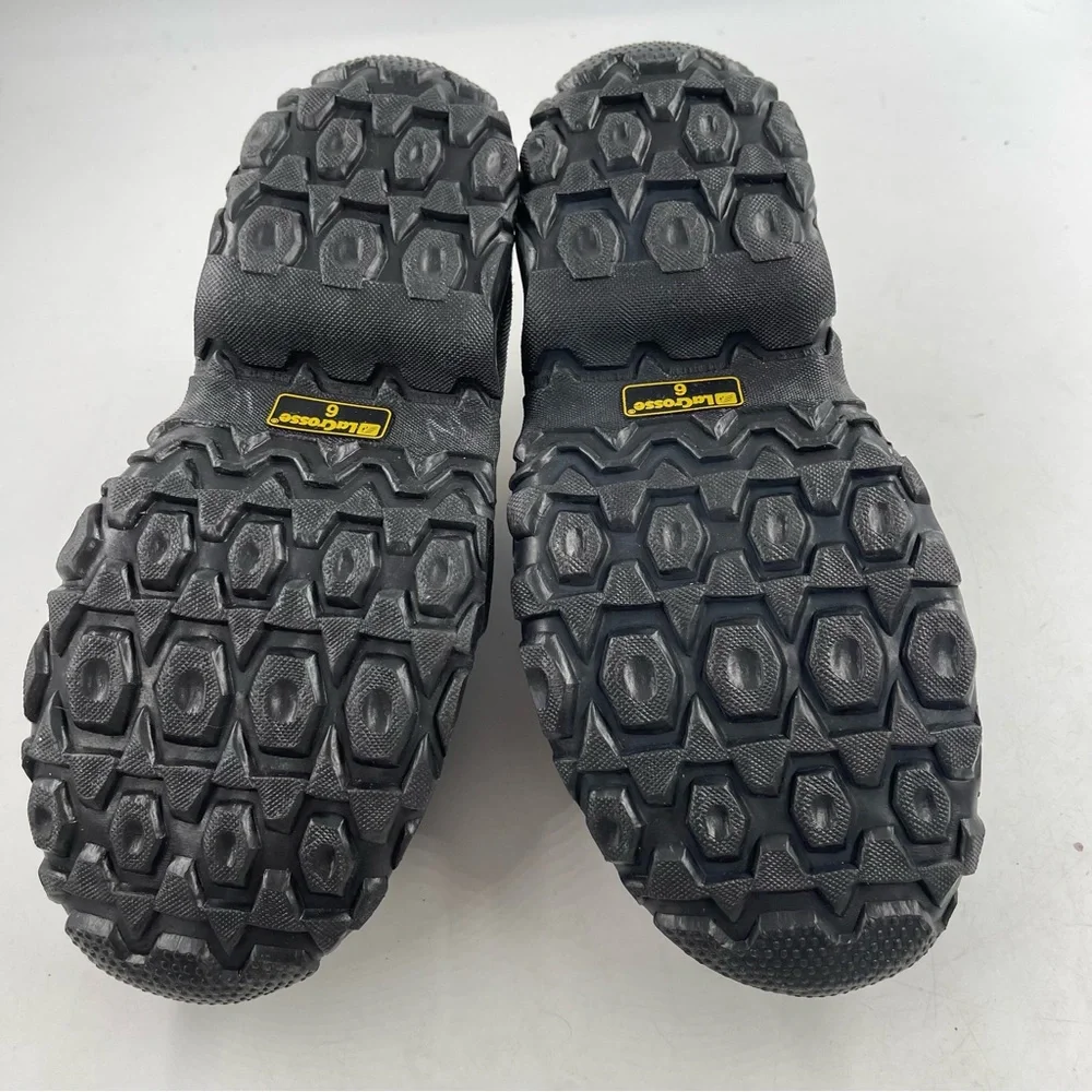 NEW! LaCrosse Men’s Black ZXT rubber overboots - Size 6